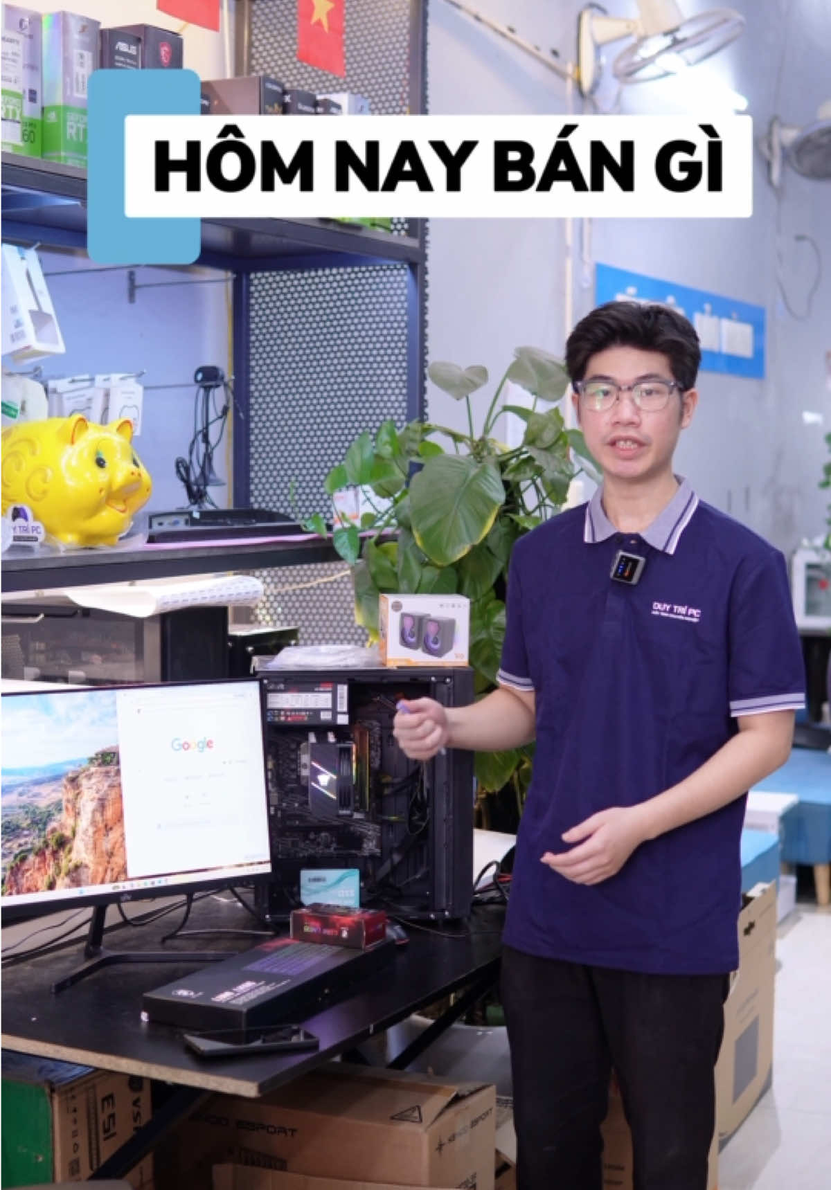 Bộ Máy Tính Bán Hàng, Tính Tiền & In Hóa Đơn Trọn Bộ Cấu Hình Ryzen 5 3400G
